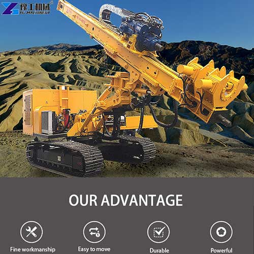 crawler dth drilling machine