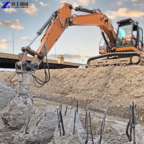 customer feedback excavator vertical drum cutter