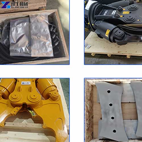 double cylinder hydraulic shears and accessories