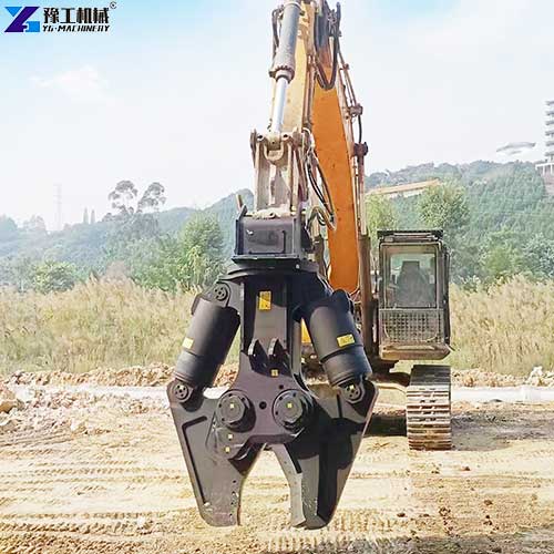 double cylinder hydraulic shears