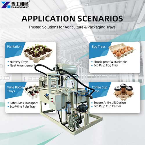 egg tray maker machine applications