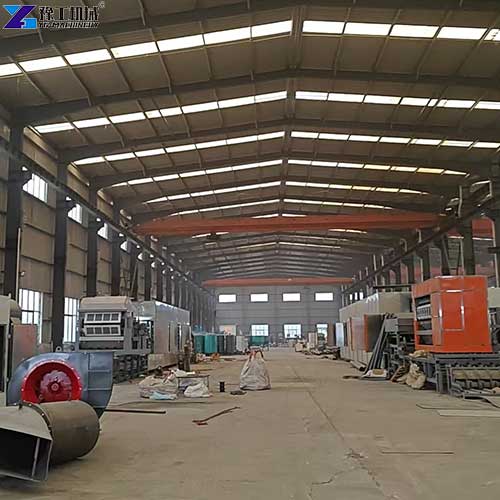 egg tray production machine workshop