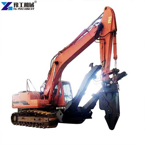 excavator car dismantling shear