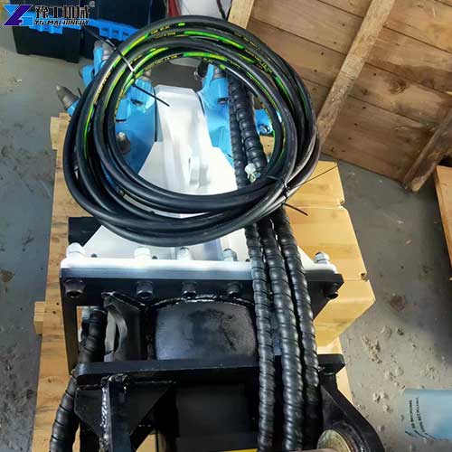 excavator drum cutter parts display