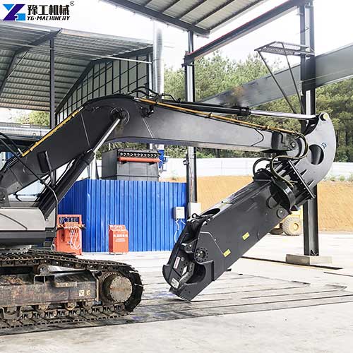 excavator eagle shear display