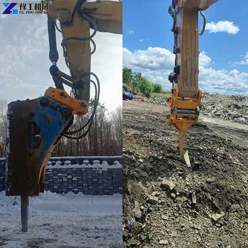excavator quick attach application