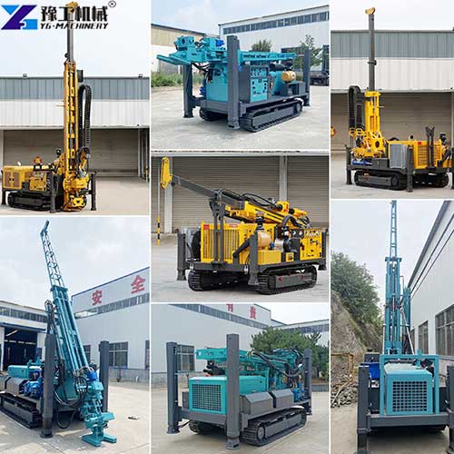 full hydraulic core drilling machine types