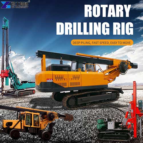 hot selling of rotary drilling rig machine