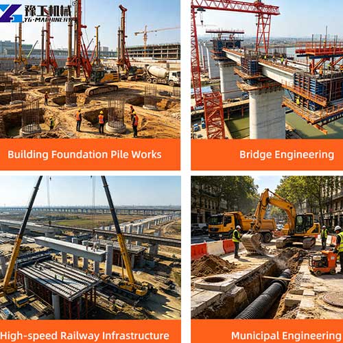hydraulic pile breaker usages