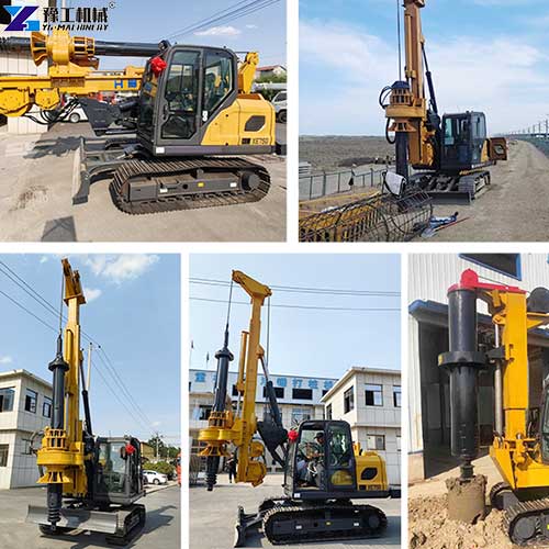 hydraulic rotary drilling rig display