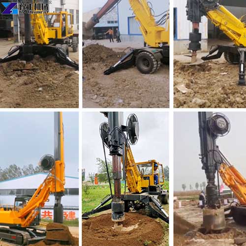 rotary drilling rig machine applications