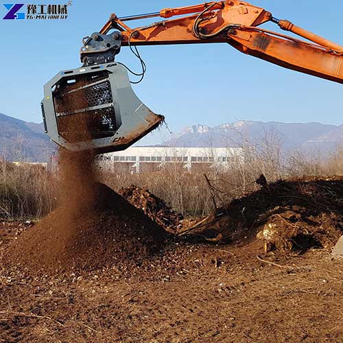 rotary screening bucket use for the USA