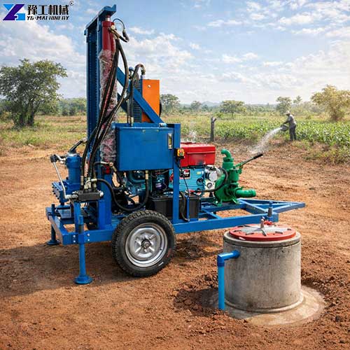samll water well drilling rig for farm irrigation